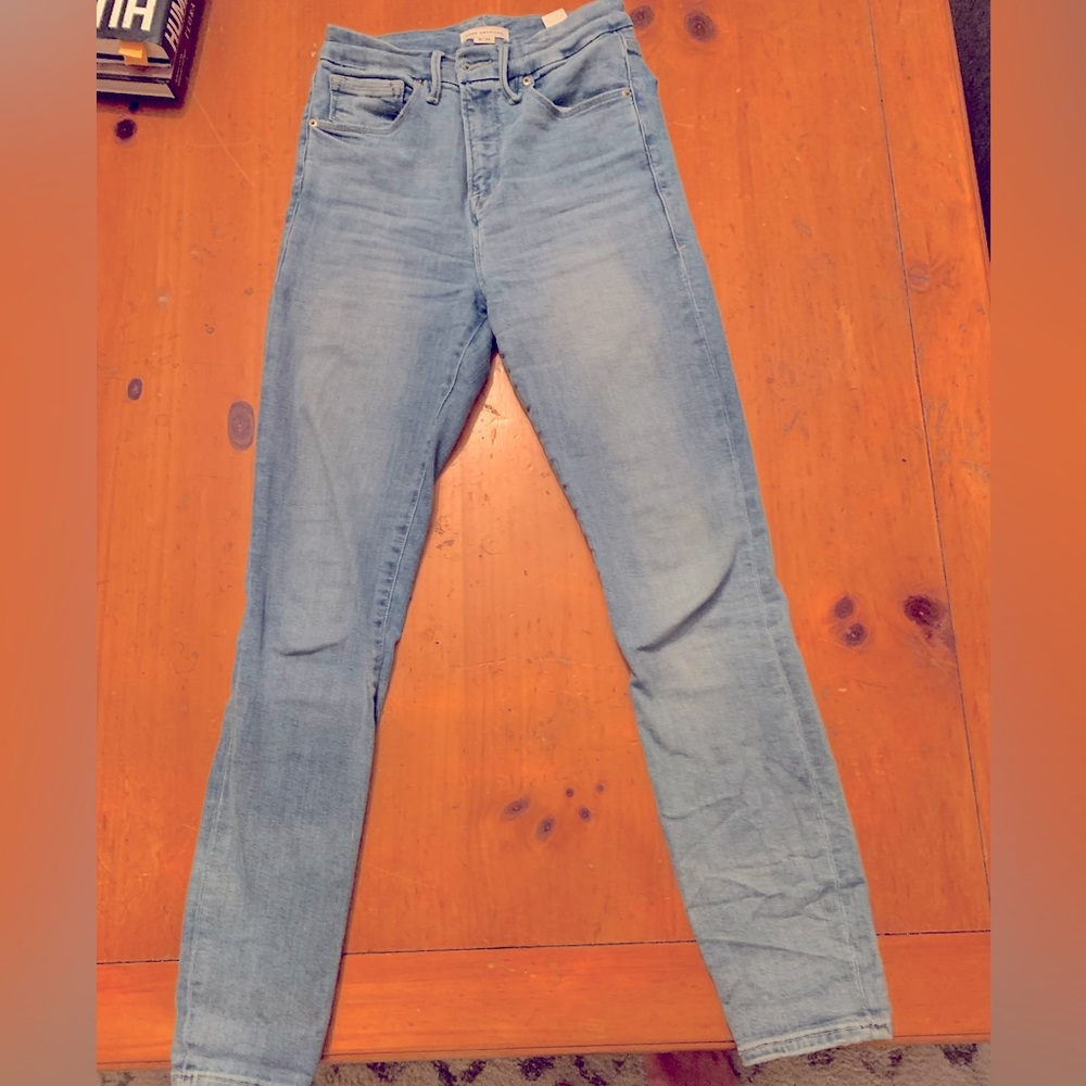 Good American “Good Waist” skinny jeans size 8/29.